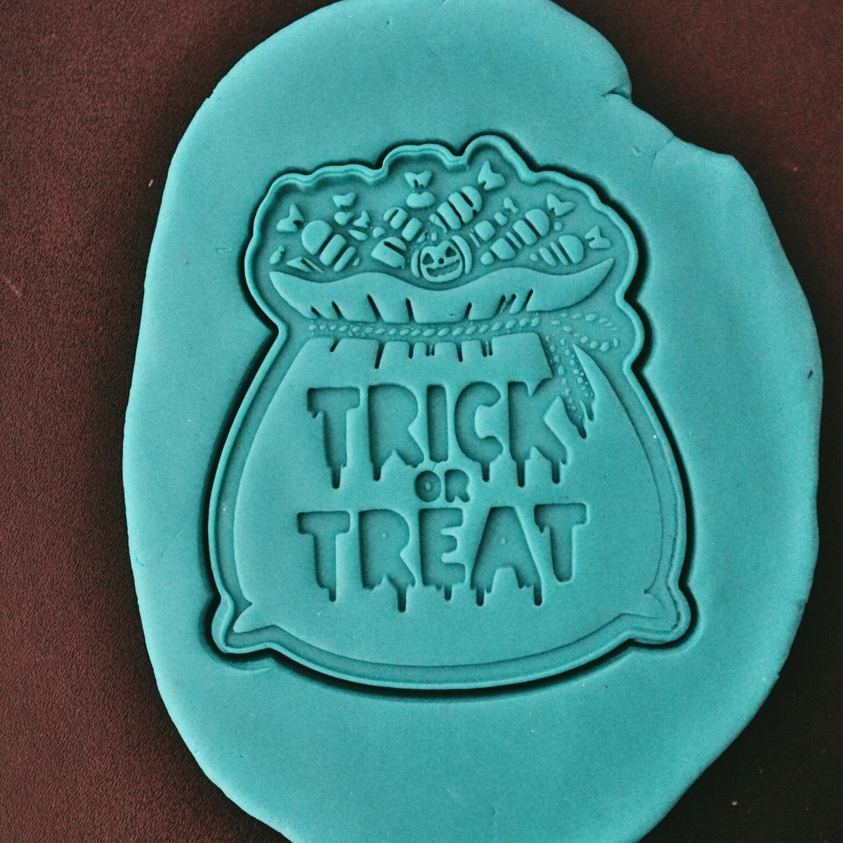 Trick or Treat Candy Sack Cookie Cutter | Stamp | Stencil - SHARP EDGES - FAST Shipping - Choose Your Own Size! #1 Cookie Cutter Lady 