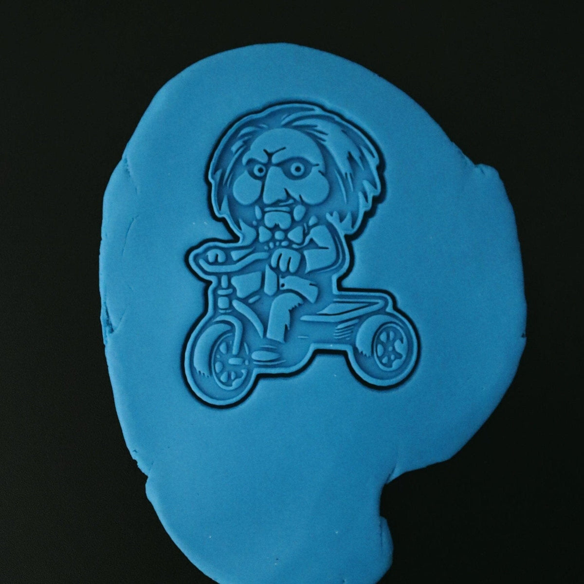 Tricycle Clown Killer Cookie Cutter | Stamp | Stencil - SHARP EDGES - FAST Shipping - Choose Your Own Size! #1 Cookie Cutter Lady 