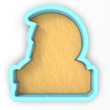 a cookie cutter shaped like the letter b