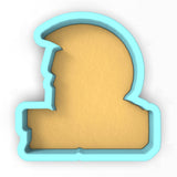 a 3d image of the letter b in light blue