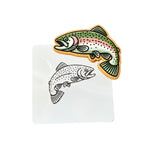 Trout 1 Cookie Cutter | Stamp | Stencil - SHARP EDGES - FAST Shipping - Choose Your Own Size! #1 Cookie Cutter Lady LITTLE - 3 Inches (7.62cm) Stencil ONLY 