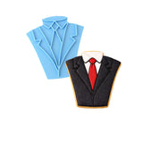 Tuxedo Cookie Cutter Detailed #1 Wedding / Baby / V Day Cookie Cutter Lady MINI - 2 Inches (5cm) Stamp ONLY 