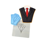 Tuxedo Cookie Cutter Detailed #1 Wedding / Baby / V Day Cookie Cutter Lady 