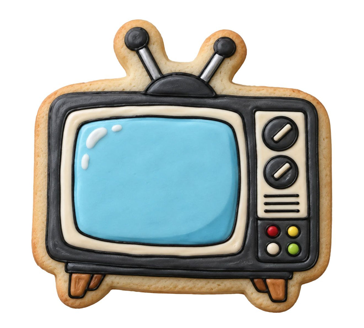 Tv Old Style 1 Cookie Cutter | Stamp | Stencil - SHARP EDGES - FAST Shipping - Choose Your Own Size! #1 Cookie Cutter Lady 