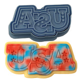 USA Stars Cookie Cutter Outline & Stamp 1 St Pats / July 4th Cookie Cutter Lady 