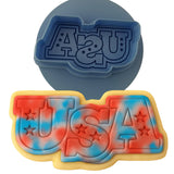 USA Stars Cookie Cutter Outline & Stamp 1 St Pats / July 4th Cookie Cutter Lady 