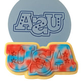 USA Stars Cookie Cutter Outline & Stamp 1 St Pats / July 4th Cookie Cutter Lady 