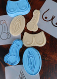 Vagina Cookie Cutter | Stamp | Stencil #1 Bachelorette & Bachelor Cookie Cutter Lady 