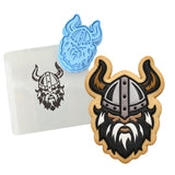 Viking Cookie Cutter | Stamp | Stencil #1 Boys/ Army / Outdoorsman Cookie Cutter Lady 