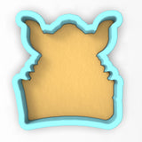 a cookie shaped like a piece of bread