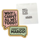 Why is the Carpet All Wet Cookie Cutter | Stamp | Stencil Xmas / Winter / NYE Cookie Cutter Lady MINI - 2 Inches (5cm) Stencil ONLY 