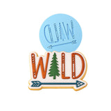 Wild Cookie Cutter | Stamp | Stencil #1 Wedding / Baby / V Day Cookie Cutter Lady MINI - 2 Inches (5cm) Debosser ONLY 