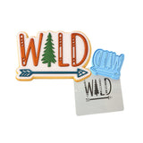 Wild Cookie Cutter | Stamp | Stencil #1 Wedding / Baby / V Day Cookie Cutter Lady 