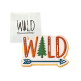 Wild Cookie Cutter | Stamp | Stencil #1 Wedding / Baby / V Day Cookie Cutter Lady MINI - 2 Inches (5cm) Stencil ONLY 