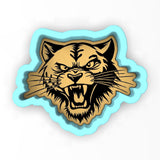 a picture of a tiger head on a white background