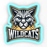 a logo of a cat with the words wildcats on it