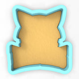 a cookie cutter shaped like the shape of a pillow