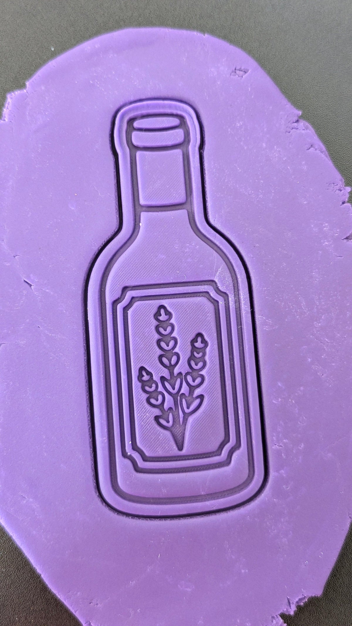 Wine Bottle Cookie Cutter | Stamp | Stencil | Debosser #1 Cookie Cutter Lady 