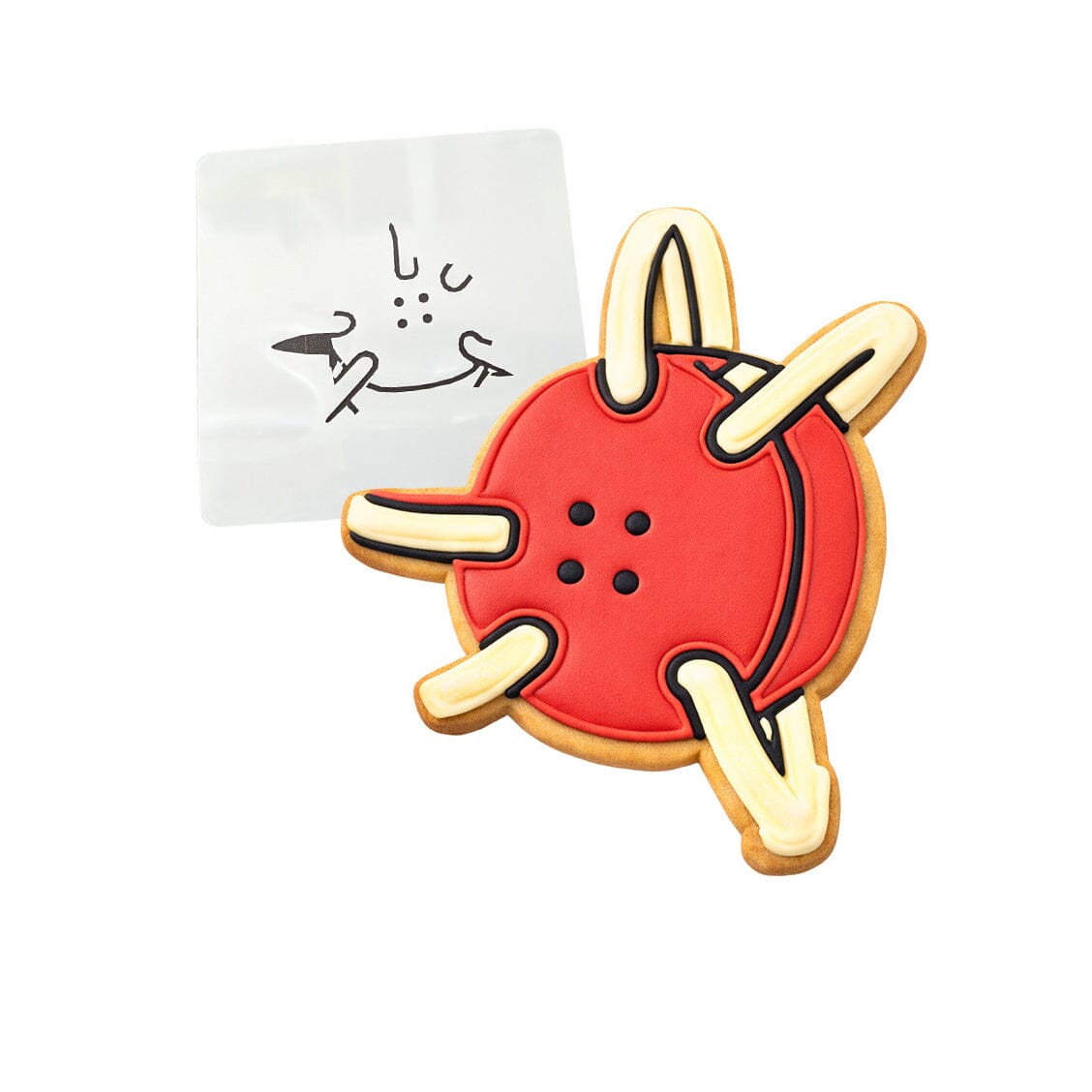 Wrestling Headgear Detailed Cookie Cutter Sports Cookie Cutter Lady MINI - 2 Inches (5cm) Stencil ONLY 