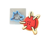 Wrestling Headgear Detailed Cookie Cutter Sports Cookie Cutter Lady MINI - 2 Inches (5cm) **BUNDLE** Cutter + Stencil 