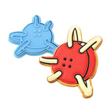 Wrestling Headgear Detailed Cookie Cutter Sports Cookie Cutter Lady MINI - 2 Inches (5cm) **BUNDLE** Cutter + Stamp 