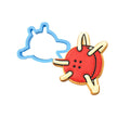 Wrestling Headgear Detailed Cookie Cutter Sports Cookie Cutter Lady MINI - 2 Inches (5cm) Cookie Cutter ONLY (Outline) 