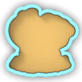 a cookie shaped like the shape of a bear