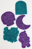 Zombie Tombstone Cookie Cutter | Stamp | Stencil #1 Halloween / Fall Cookie Cutter Lady 