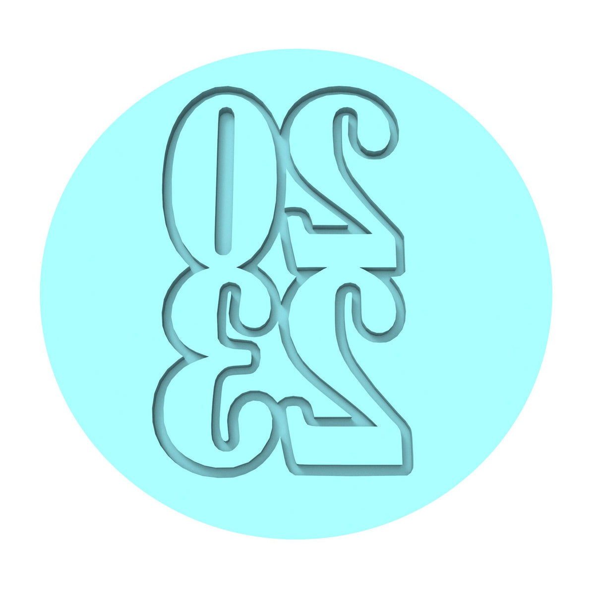 2023 Cookie Cutter | Stamp | Stencil #B Wedding / Baby / V Day Cookie Cutter Lady MINI - 2 Inches (5cm) Debosser ONLY 