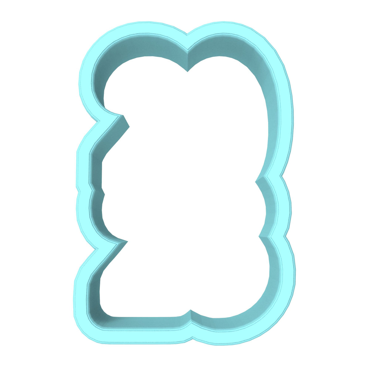 2023 Cookie Cutter | Stamp | Stencil #B Wedding / Baby / V Day Cookie Cutter Lady MINI - 2 Inches (5cm) Cookie Cutter ONLY (Outline) 
