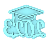 2023 Grad Cap Cookie Cutter | Stamp | Stencil #2 Wedding / Baby / V Day Cookie Cutter Lady MINI - 2 Inches (5cm) Stamp ONLY 