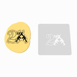 2nd Amendment Rifles Cookie Cutter | Stamp | Stencil #1