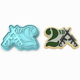 2nd Amendment Rifles Cookie Cutter | Stamp | Stencil #1
