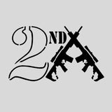 2nd Amendment Rifles Cookie Cutter | Stamp | Stencil #1