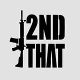 2nd That Gun Cookie Cutter | Stamp | Stencil #1