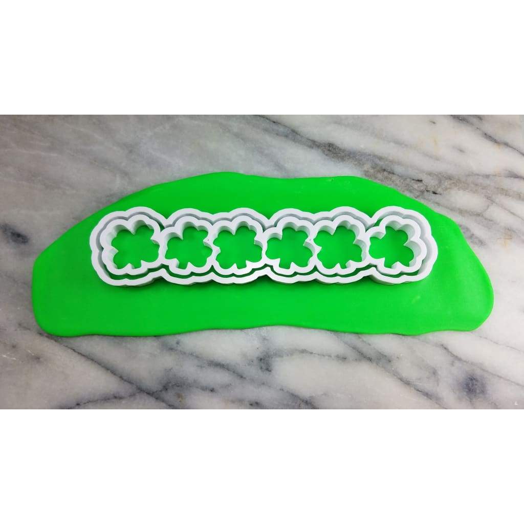 3 and 4 Leaf Clover Fondant Cake Cutters