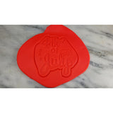 4th of July Cookie Cutter Outline & Stamp 1