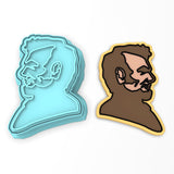 Abe Lincoln Cookie Cutter | Stamp | Stencil #1