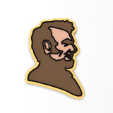 Abe Lincoln Cookie Cutter | Stamp | Stencil #1