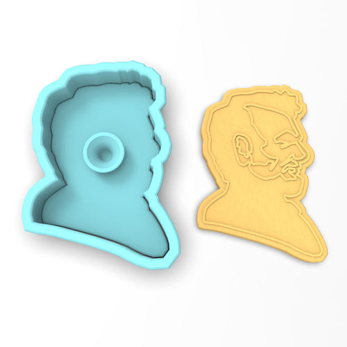 Abe Lincoln Cookie Cutter | Stamp | Stencil #1