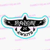 Adventure Awaits Eagle Cookie Cutter | Stamp | Stencil #1