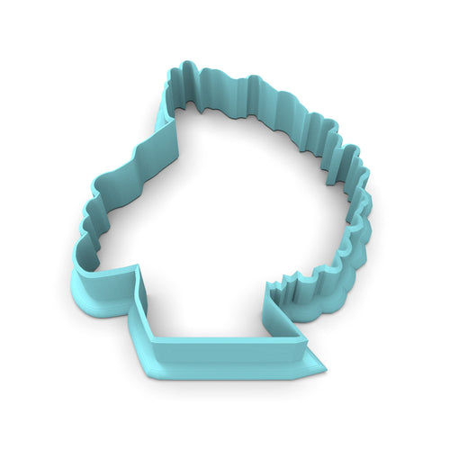 Afro African Man Cookie Cutter Outline #1 Cookie Cutter Lady 