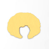 Afro Hair Cookie Cutter Outline #1 Miscellaneous Cookie Cutter Lady 
