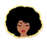 Afro Lady Cookie Cutter | Stamp | Stencil #2