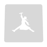 Air Grad Cookie Cutter | Stamp | Stencil #1 Wedding / Baby / V Day Cookie Cutter Lady MINI - 2 Inches (5cm) Stencil ONLY 