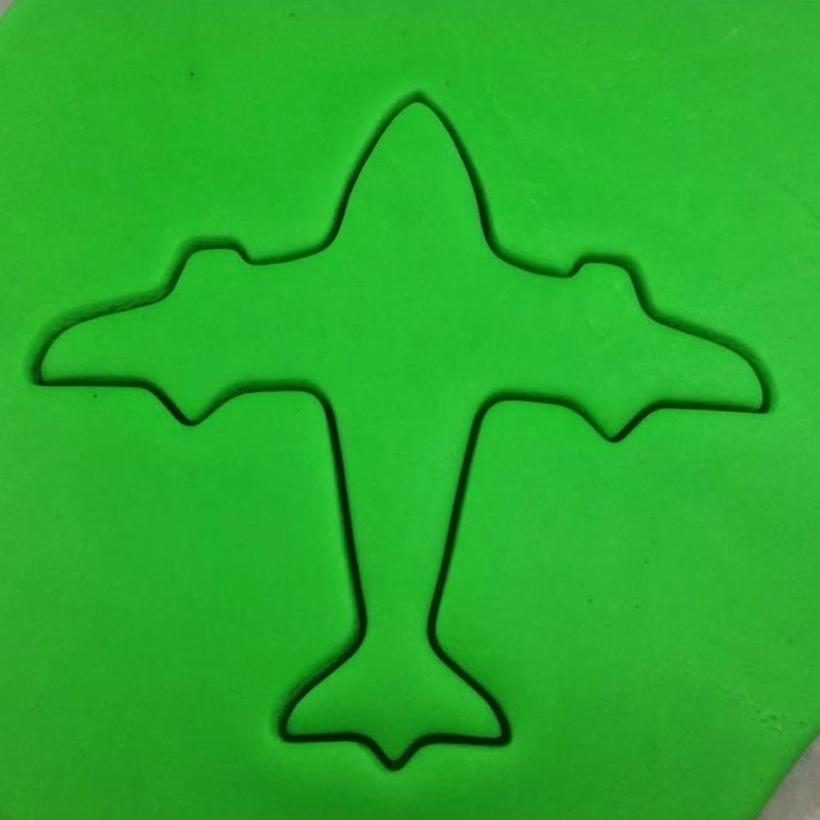 Airplane Cookie Cutter - Comic Book / Vehicles