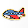 Airplane Cookie Cutter | Stamp | Stencil #1