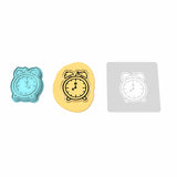 Alarm Clock Cookie Cutter | Stamp | Stencil #1