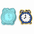 Alarm Clock Cookie Cutter | Stamp | Stencil #1