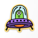 Alien Cookie Cutter | Stamp | Stencil #1